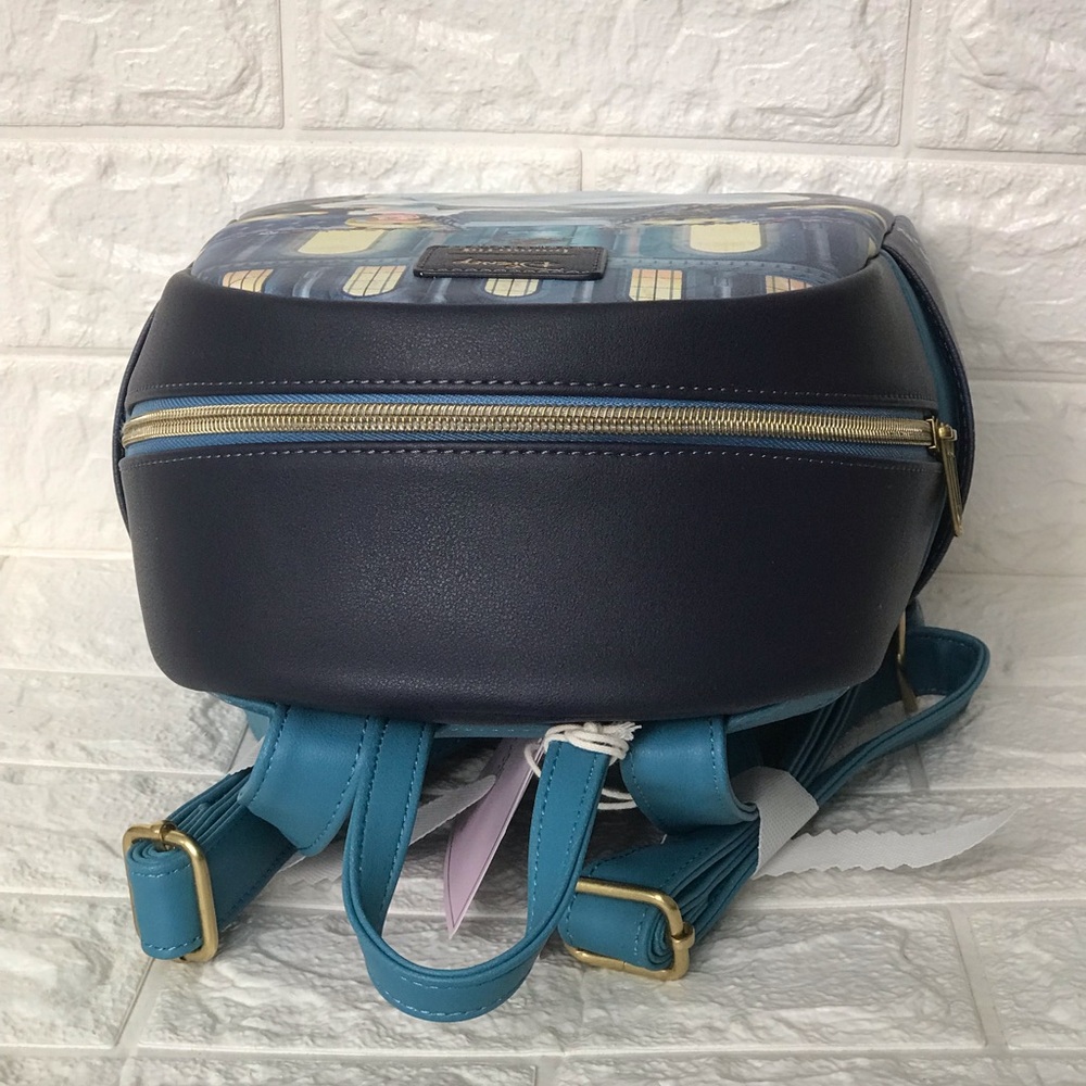 Disney x Loungefly Cinderella Mini Backpack - Blue - Picture 5 of 6
